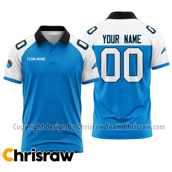 Panthers Polo Custom Name & Number