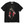 Chrisraw Bushi black T-shirt — samurai red sun pagoda print