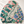 Chrisraw white tiger nihonga hoodie — back flat lay
