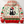Chrisraw Christmas cat ugly sweater hoodie — back flat lay