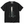 Chrisraw Denkyu Neko black T-shirt — grumpy cat in fairy lights print