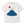 Chrisraw Fuji Neko white T-shirt — Santa cat on Mount Fuji Christmas print