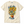 Chrisraw Himawari ivory T-shirt — sunflower head impasto portrait print