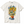 Chrisraw Himawari white T-shirt — sunflower head impasto portrait print