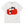 Chrisraw Hirune Neko white T-shirt — napping cat on red blanket print
