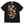 Chrisraw Koi no Mure black T-shirt — school of koi line art print