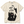Chrisraw Nanja Kore ivory T-shirt — rude black cat print