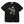 Chrisraw Sakana Dorobo black T-shirt — cat with fishbone linocut print