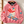 Chrisraw Skiing goose pink winter hoodie — hanging