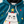 Chrisraw Grumpy white cat dressed as Christmas tree hoodie — print close-up