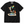 Chrisraw Uchu Neko black T-shirt — giant space cat eats earth print