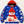 Chrisraw Japanese snowman daruma Christmas hoodie — front flat lay