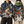Chrisraw Ronin frog snow night Christmas hoodie — on model