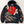 Chrisraw Snow cranes and red sun Japanese Christmas hoodie — front flat lay
