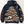 Chrisraw Snow cranes and red sun Japanese Christmas hoodie — back flat lay