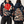 Chrisraw Snow cranes and red sun Japanese Christmas hoodie — on model