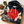 Chrisraw Snow cranes and red sun Japanese Christmas hoodie — folded