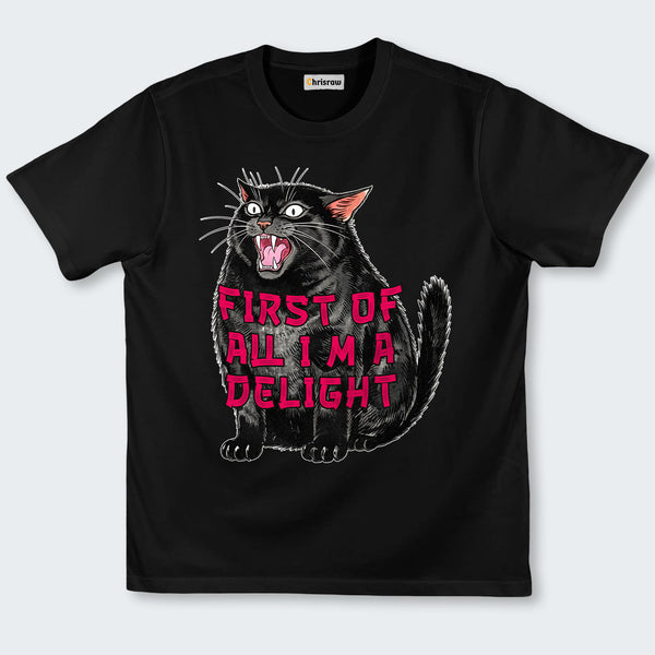 Chrisraw Roaring Black Cat Classic T-Shirt