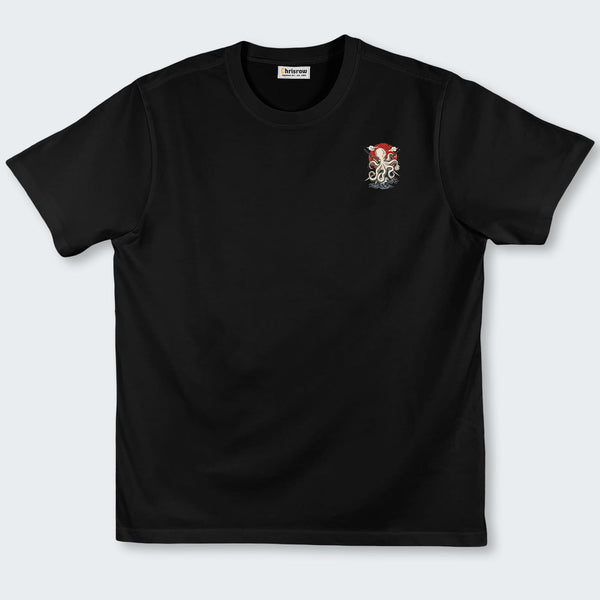 Chrisraw Kanagawa Wave Octopus T-Shirt