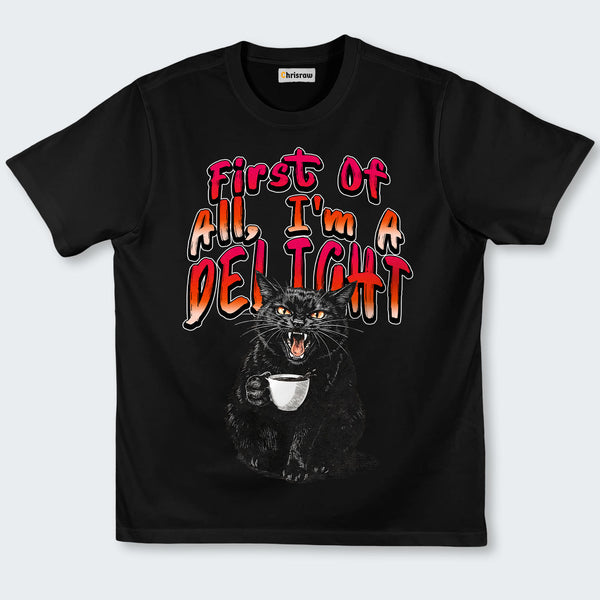 Chrisraw Roaring Black Cat Classic T-Shirt