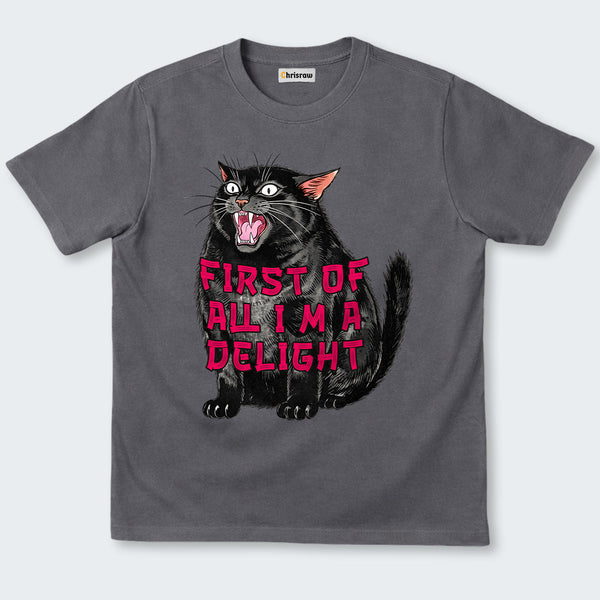 Chrisraw Roaring Black Cat Classic T-Shirt