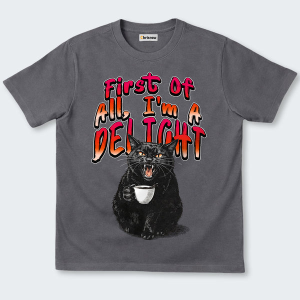 Chrisraw Roaring Black Cat Classic T-Shirt