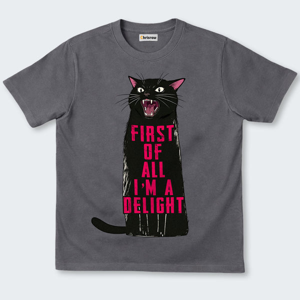 Chrisraw Roaring Black Cat Classic T-Shirt