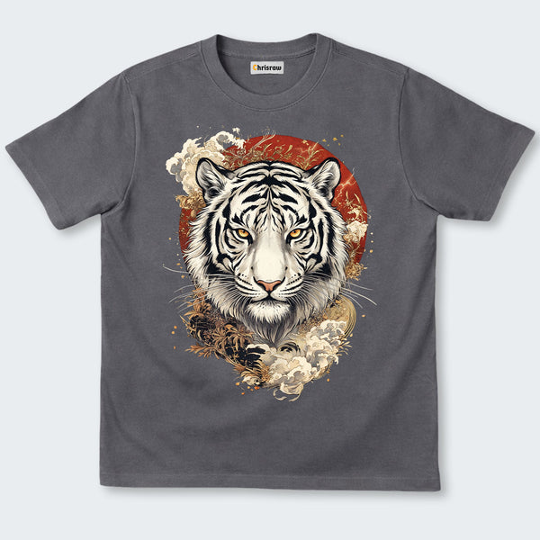Chrisraw Rising Sun Tiger Classic T-Shirt