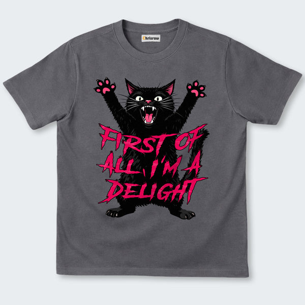 Chrisraw Roaring Black Cat Classic T-Shirt