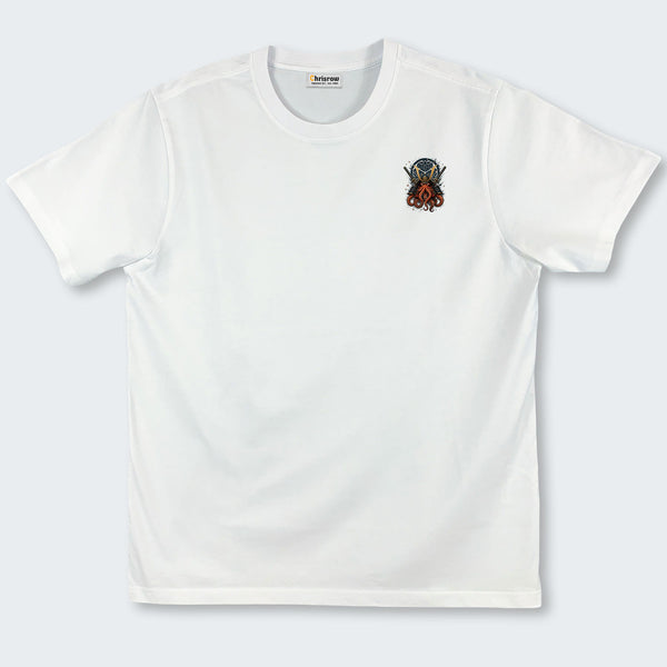 Chrisraw Samurai Octopus Warrior T-Shirt