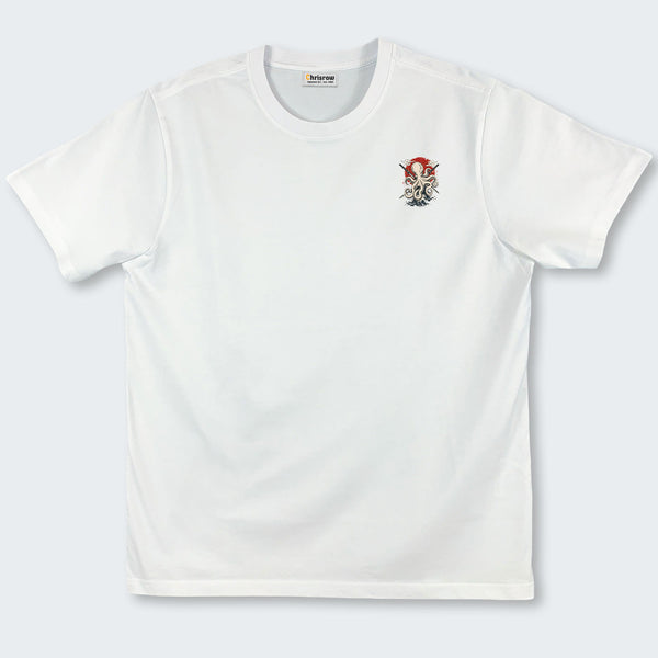 Chrisraw Kanagawa Wave Octopus T-Shirt