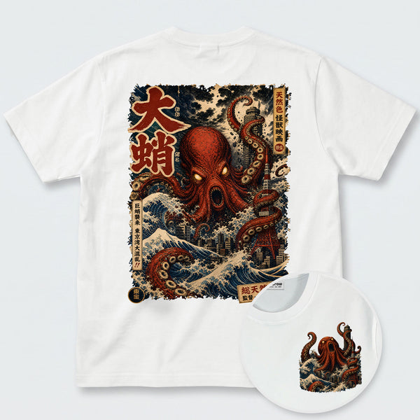 Chrisraw Tokyo Kaiju Octopus T-Shirt