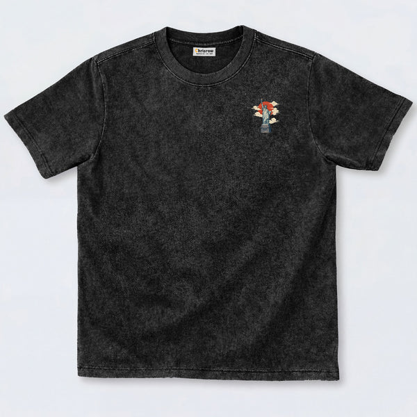 Chrisraw America 250 The Crimson Sun of Liberty T-Shirt