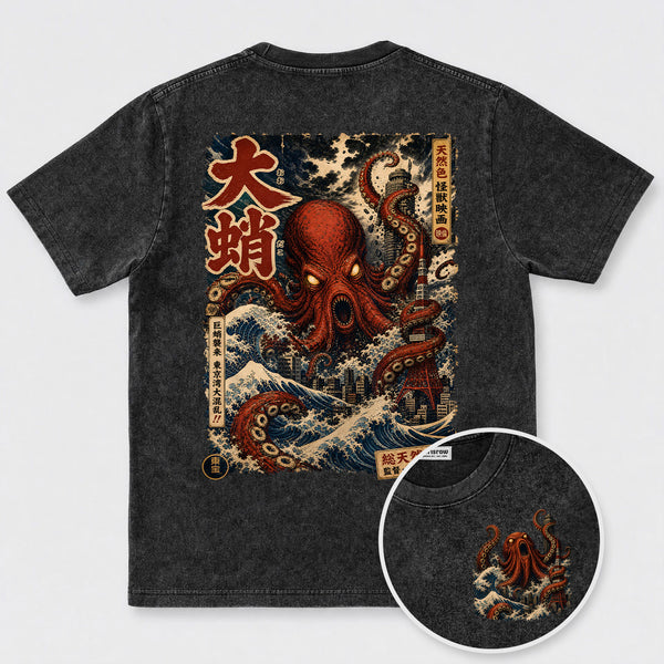 Chrisraw Tokyo Kaiju Octopus T-Shirt