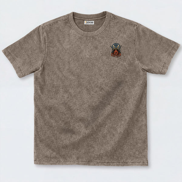 Chrisraw Samurai Octopus Warrior T-Shirt