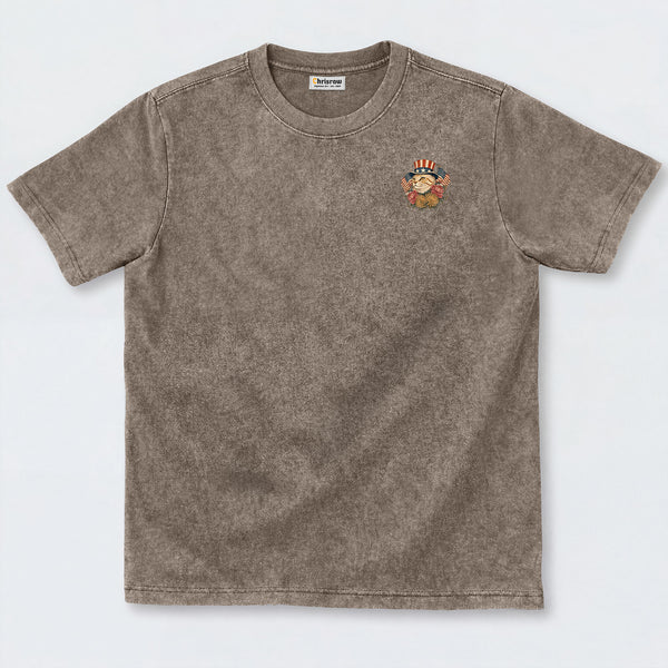 Chrisraw America 250 Sakura Liberty Cat T-Shirt