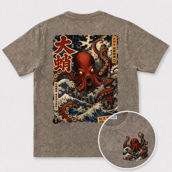 Chrisraw Tokyo Kaiju Octopus T-Shirt