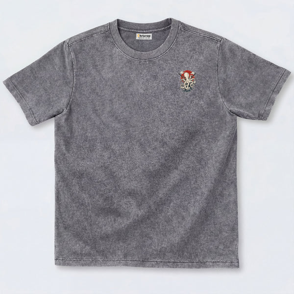 Chrisraw Kanagawa Wave Octopus T-Shirt