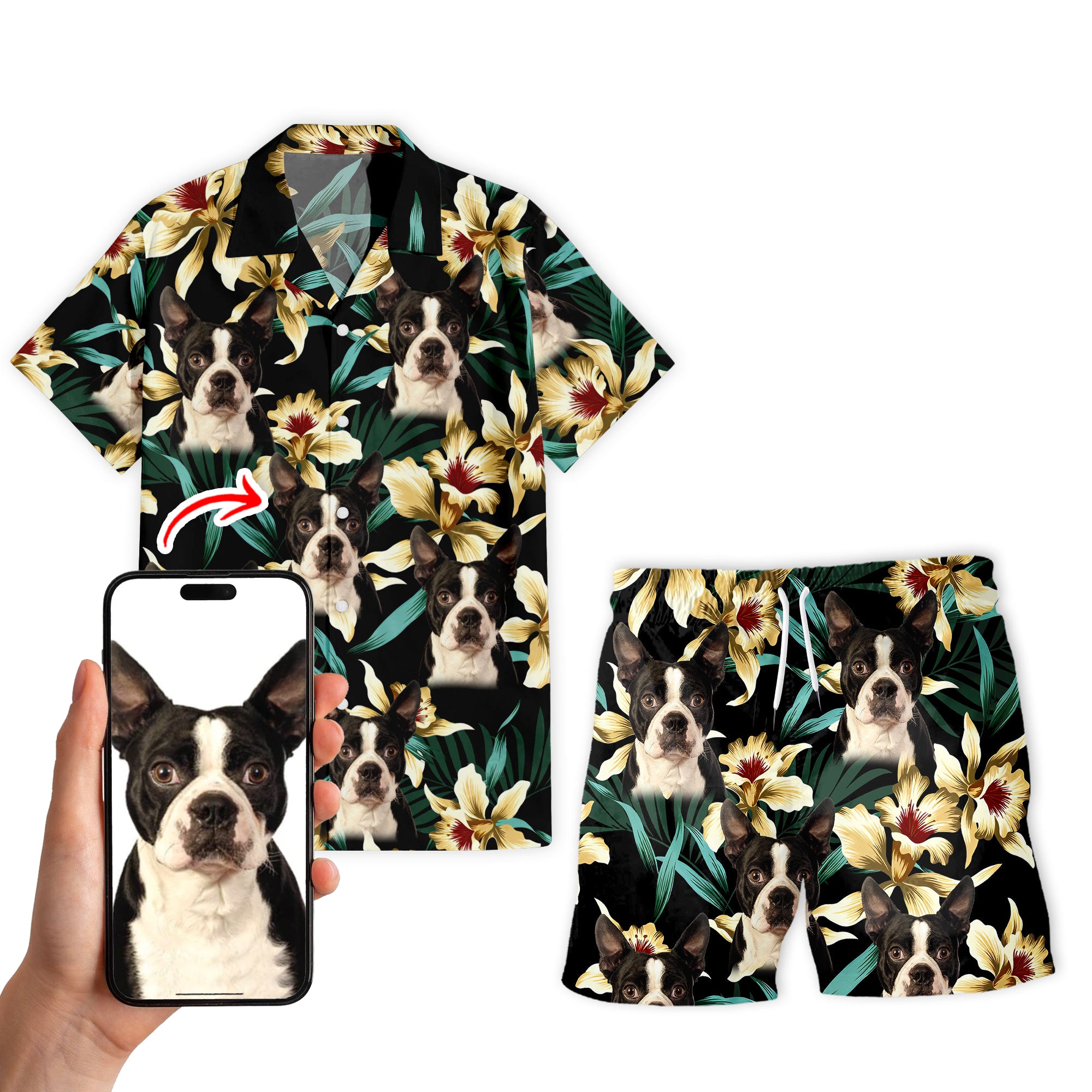 Hawaiian Shirt & Shorts Personalized - 31