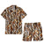 Basset Hound Full Face Hawaiian Shirt & Shorts