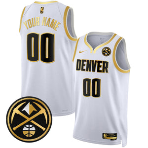Denver Nuggets Swingman Custom Jersey - All Stitched