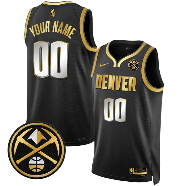 Denver Nuggets Swingman Custom Jersey - All Stitched