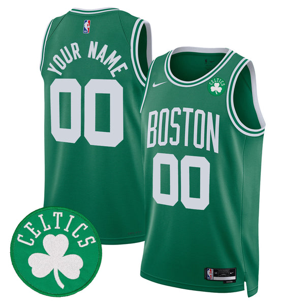 Boston Celtics Swingman Custom Jersey - All Stitched
