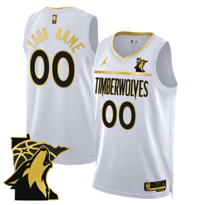Minnesota Timberwolves Swingman Custom Jersey - Minnesota Patch - All Stitched