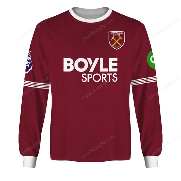 West Ham United F.C EPL 2526 Home Jersey Style Shirts