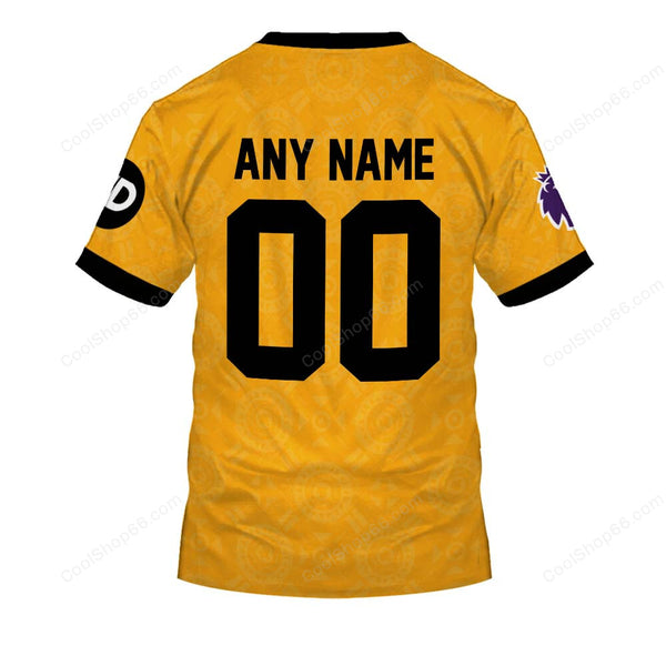 Wolverhampton Wanderers F.C EPL 2526 Home Jersey Style Shirts