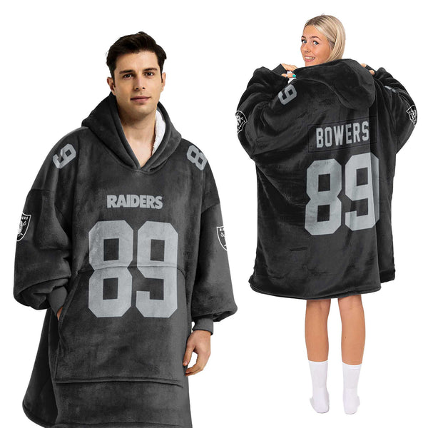 Adult B.B 89 Las Vegas Football Unisex Blanket Hoodie