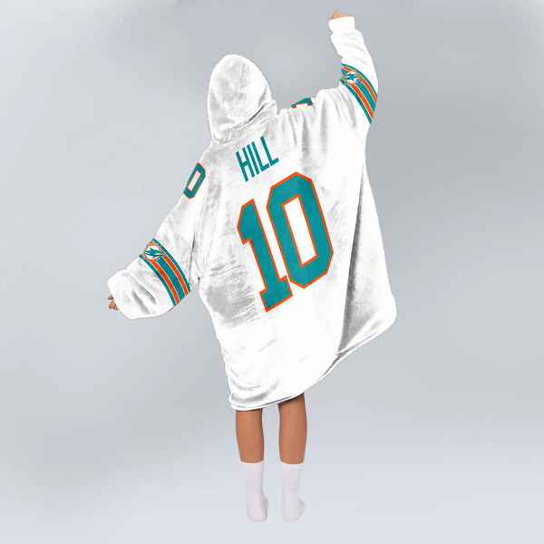 T.H 10 Miami Football Unisex Blanket Hoodie