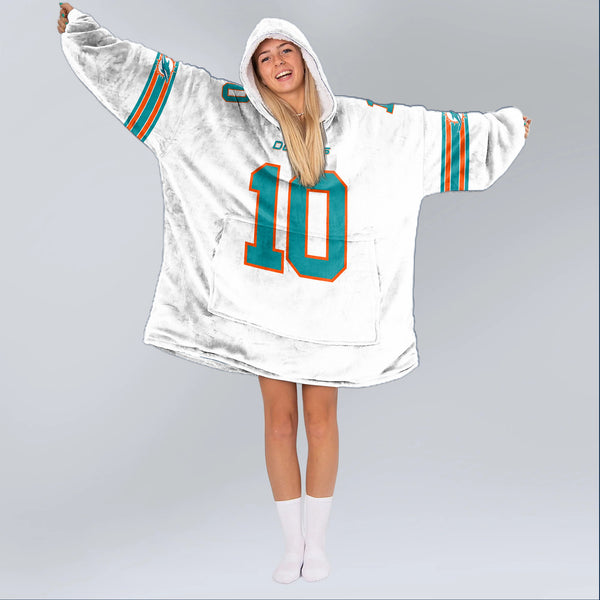 T.H 10 Miami Football Unisex Blanket Hoodie