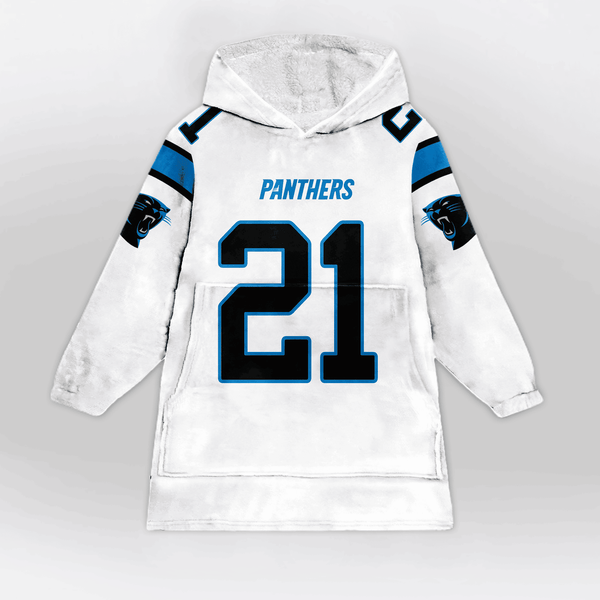 Adult 21 Carolina Football Unisex Blanket Hoodie